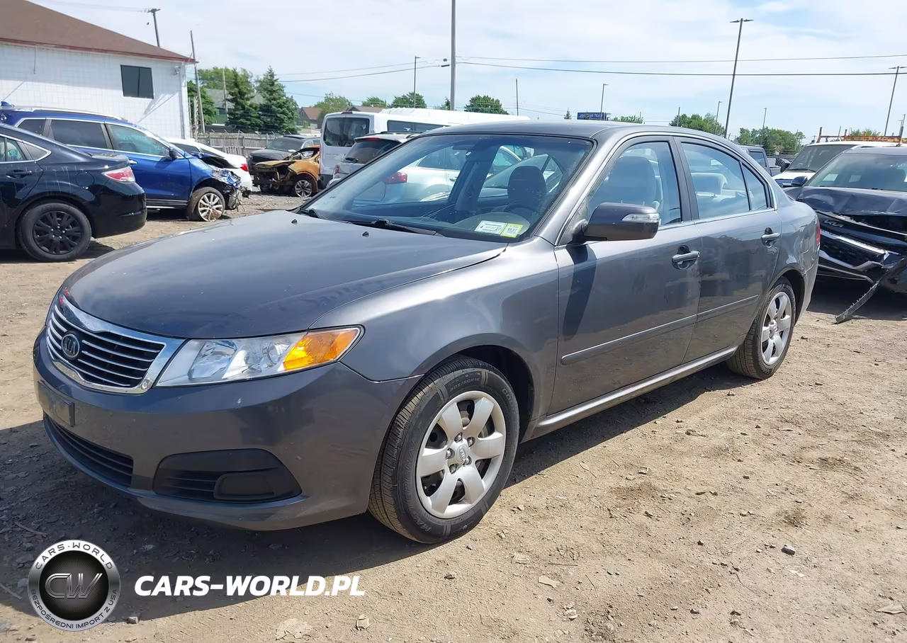 2009 Kia Optima Lx VIN:KNAGE228995321434 - 2