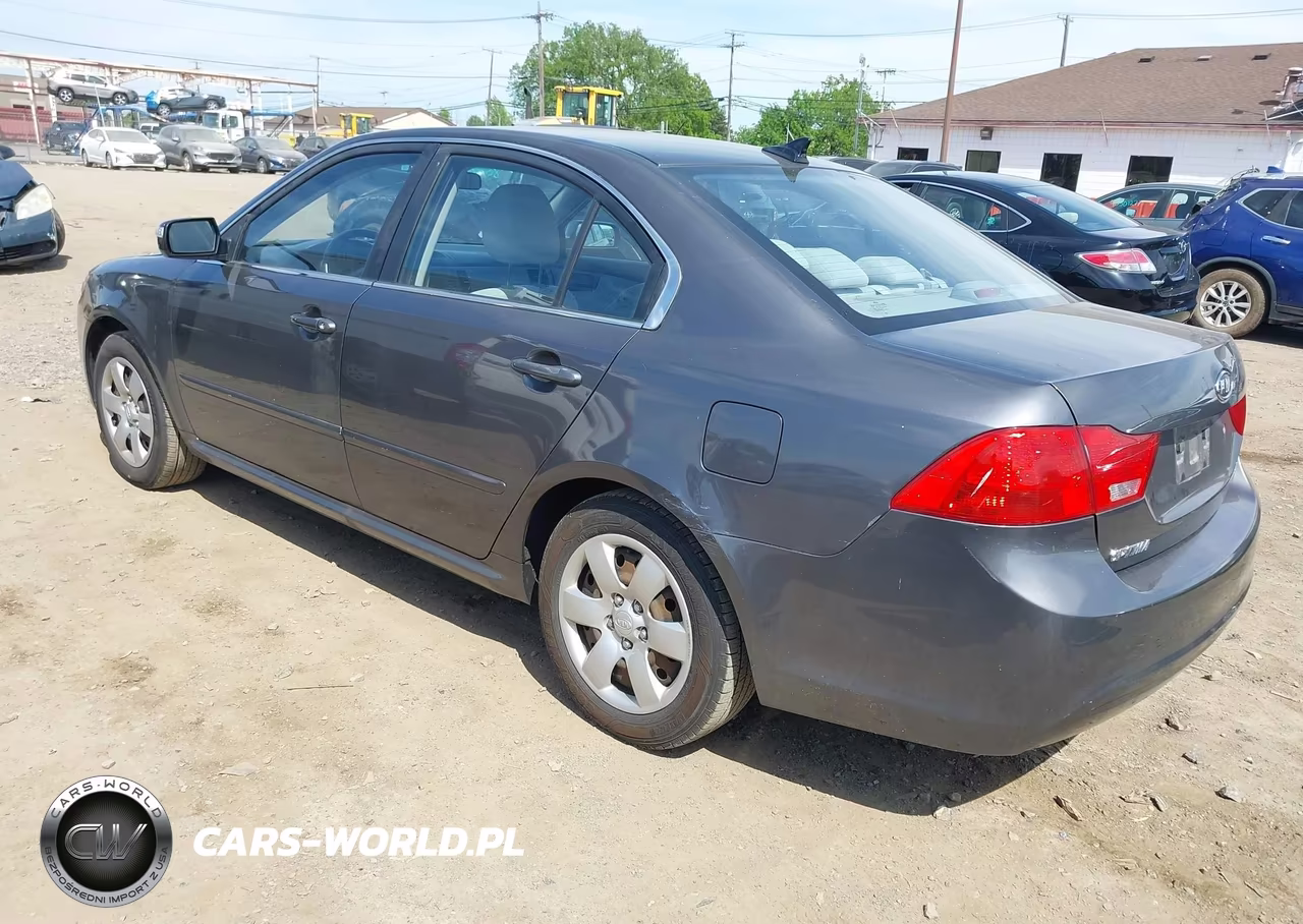 2009 Kia Optima Lx VIN:KNAGE228995321434 - 3