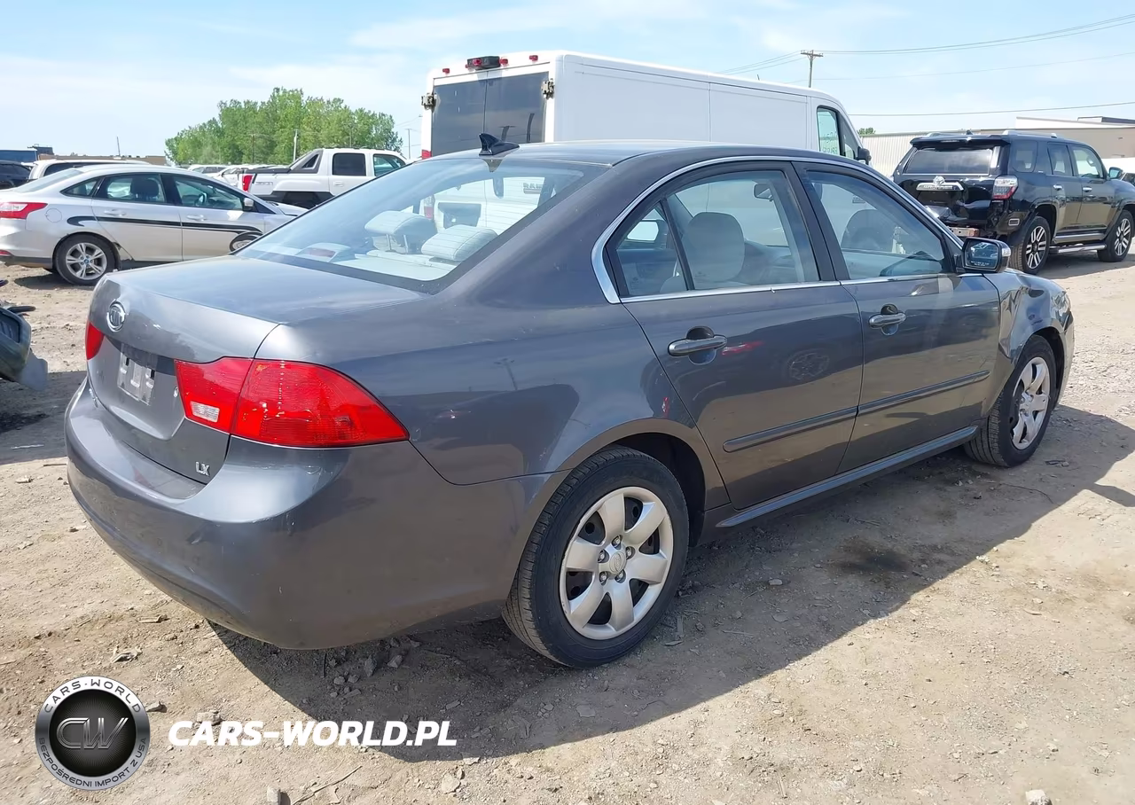 2009 Kia Optima Lx VIN:KNAGE228995321434 - 4