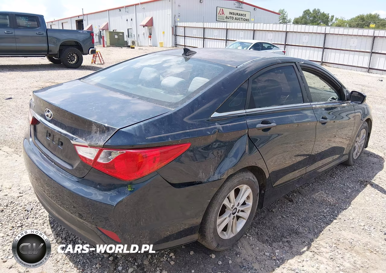 2014 Hyundai Sonata Gls VIN:5NPEB4AC0EH920270 - 4