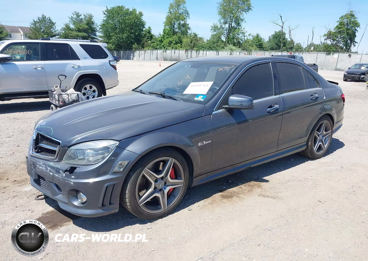 2011 Mercedes-Benz C 63 Amg VIN:WDDGF7HBXBF662508 - 2