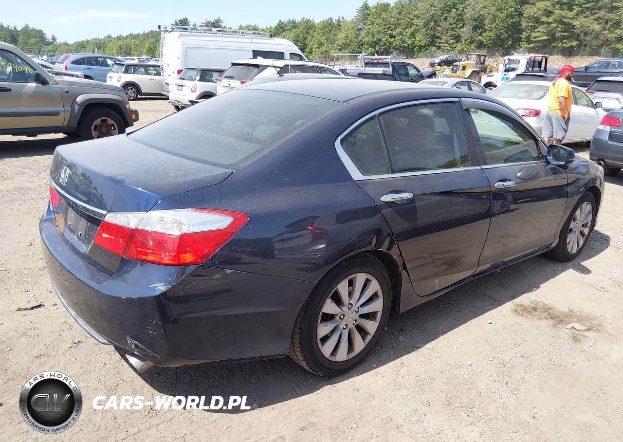 2013 Honda Accord Ex VIN:1HGCR2F71DA129384 - 4