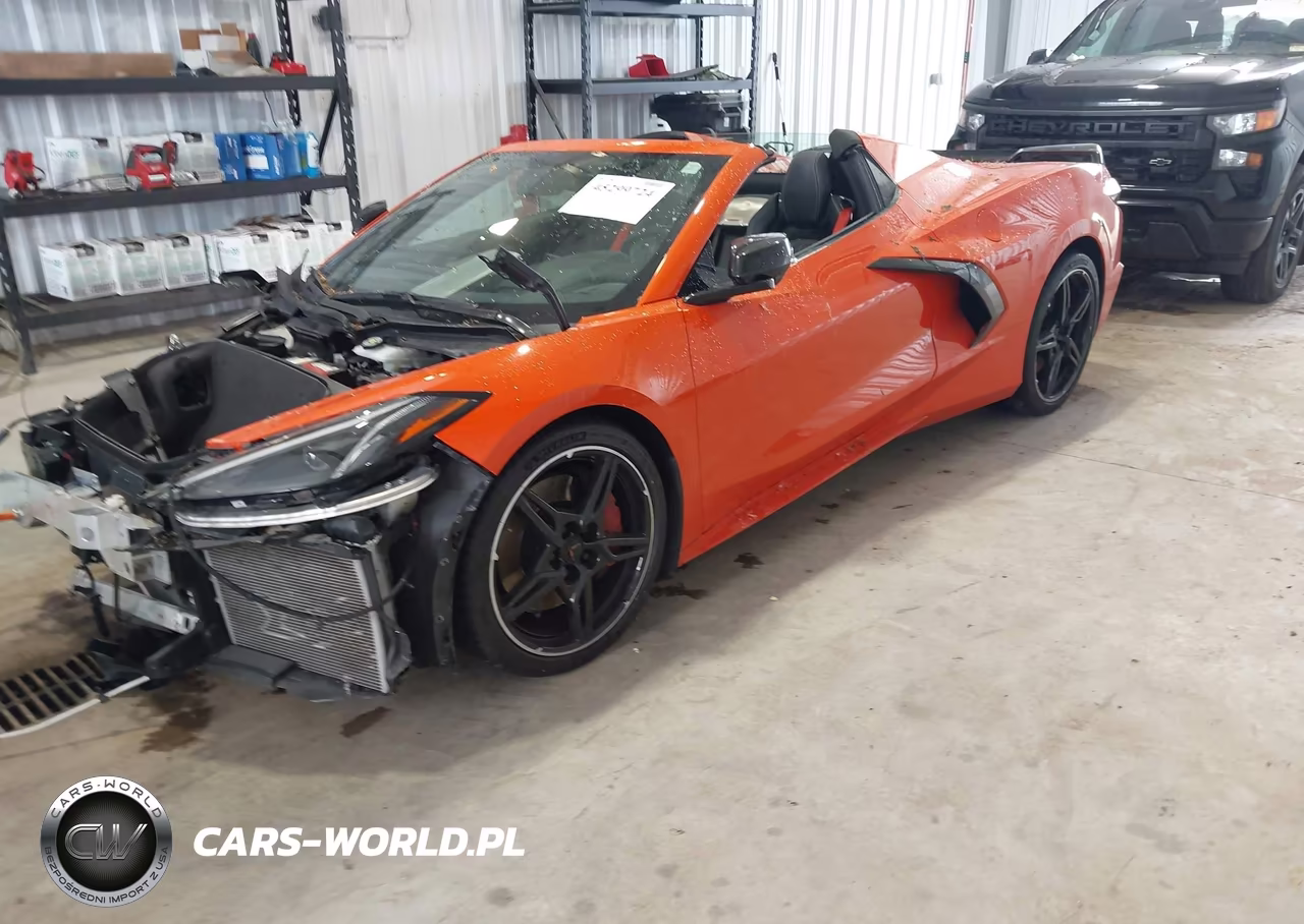 2020 Chevrolet Corvette Stingray Rwd 2Lt VIN:1G1Y73D42L5113817 - 2