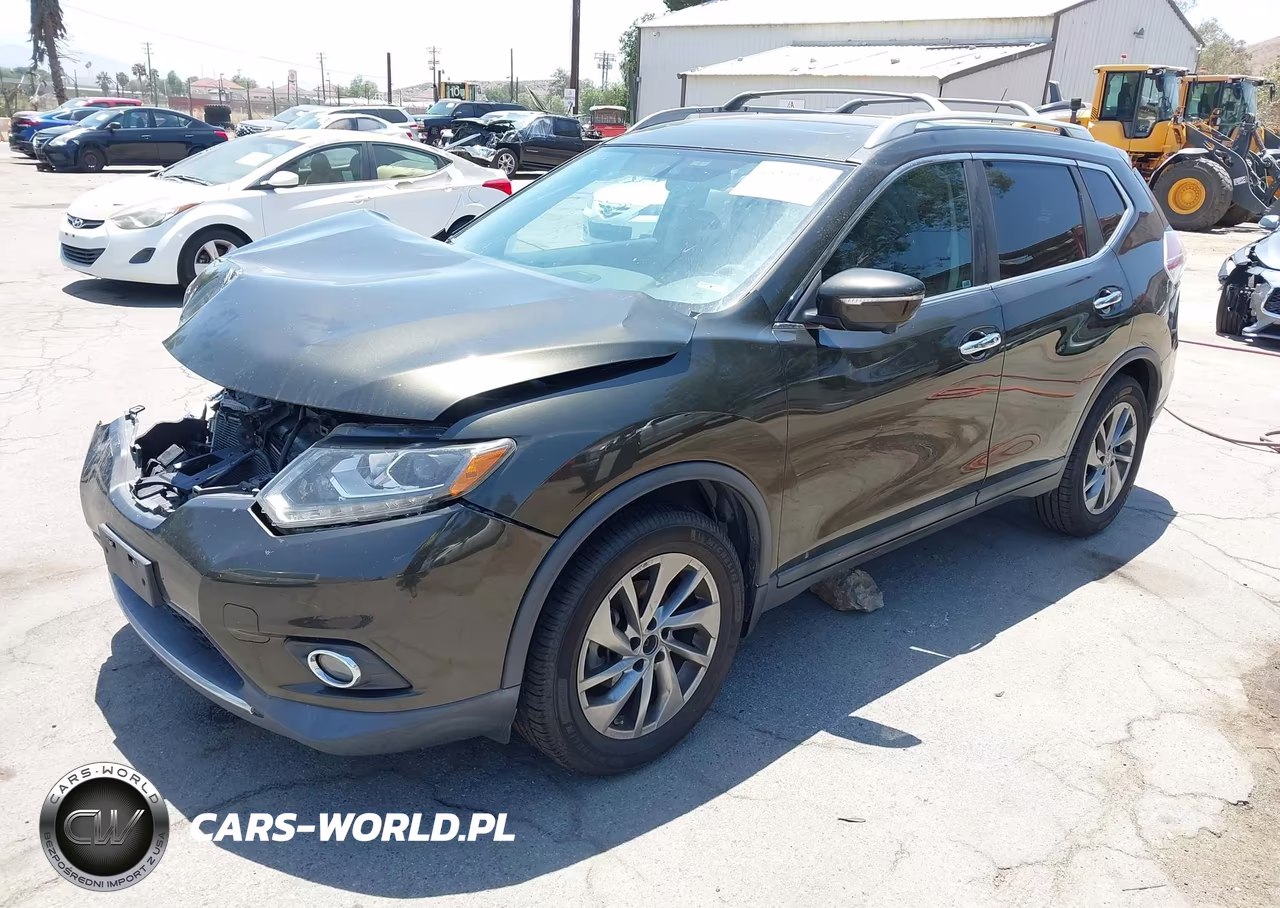 2015 Nissan Rogue Sl VIN:5N1AT2MT2FC896283 - 2