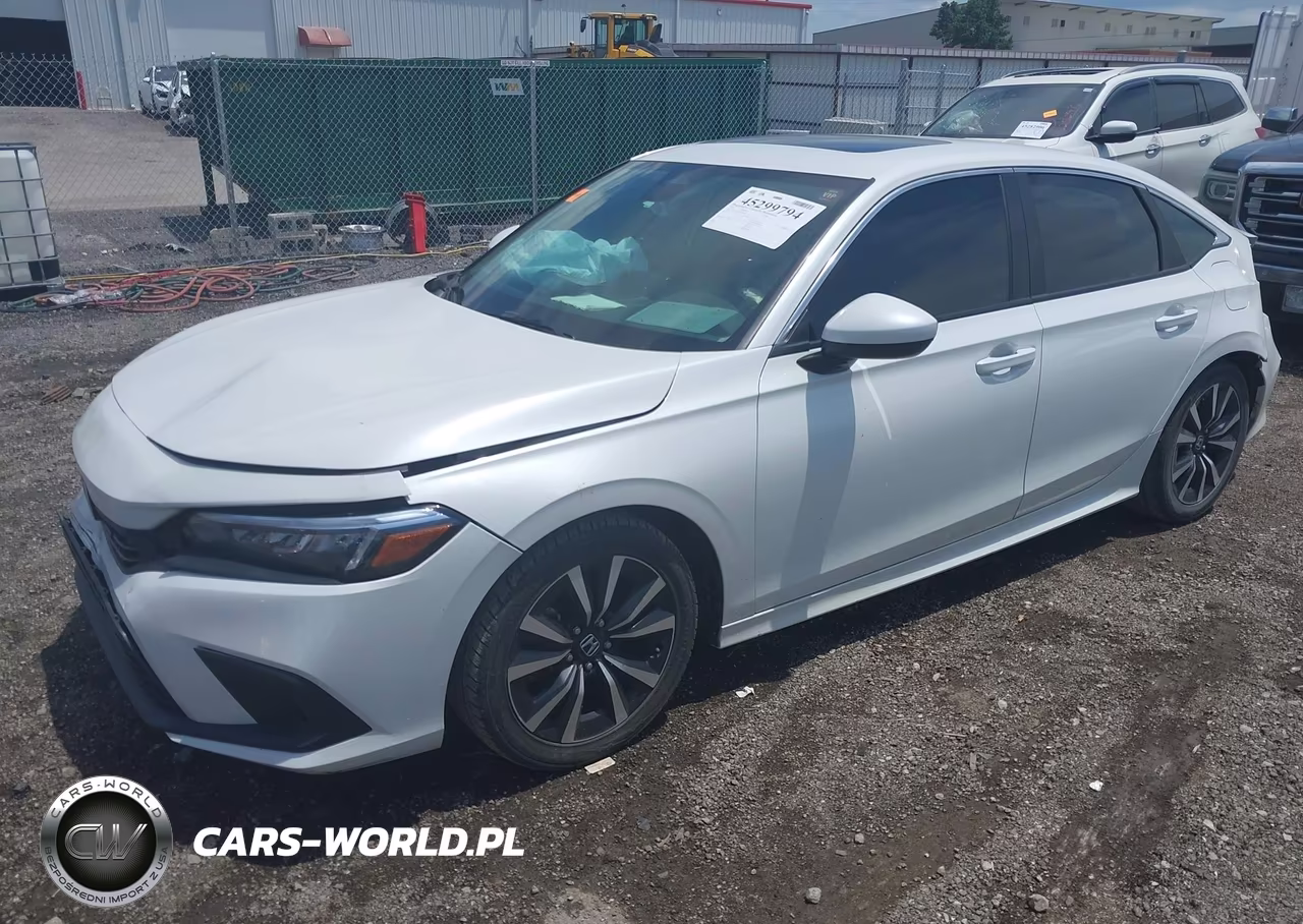 2022 Honda Civic Ex VIN:JHMFE1F73NX005468 - 2