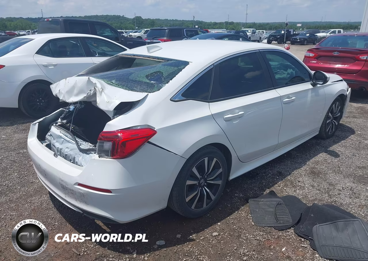2022 Honda Civic Ex VIN:JHMFE1F73NX005468 - 4