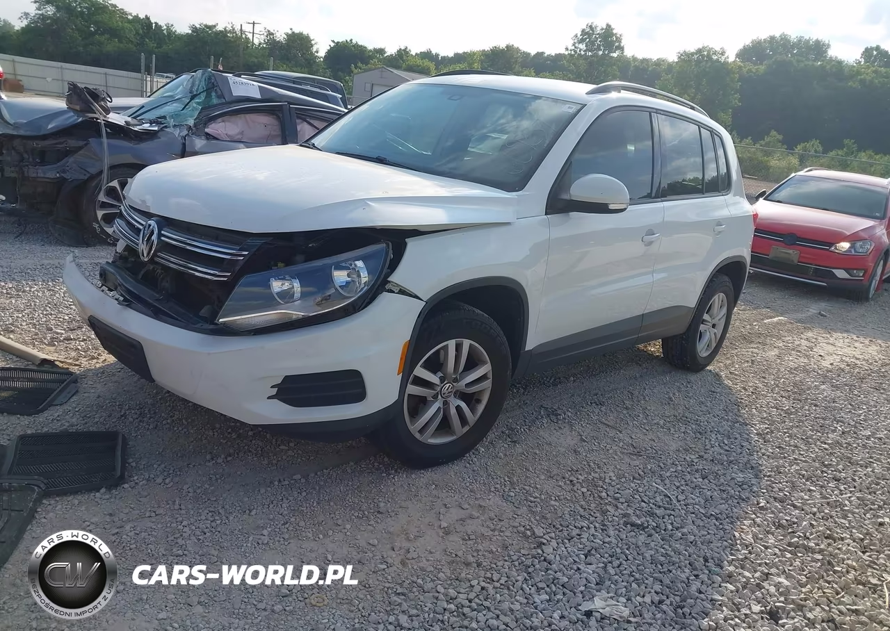 2016 Volkswagen Tiguan S VIN:WVGAV7AXXGW609237 - 2