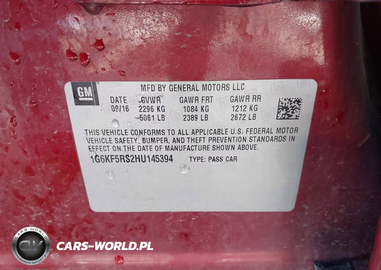 2017 Cadillac Ct6 Premium Luxury VIN:1G6KF5RS2HU145394 - 9