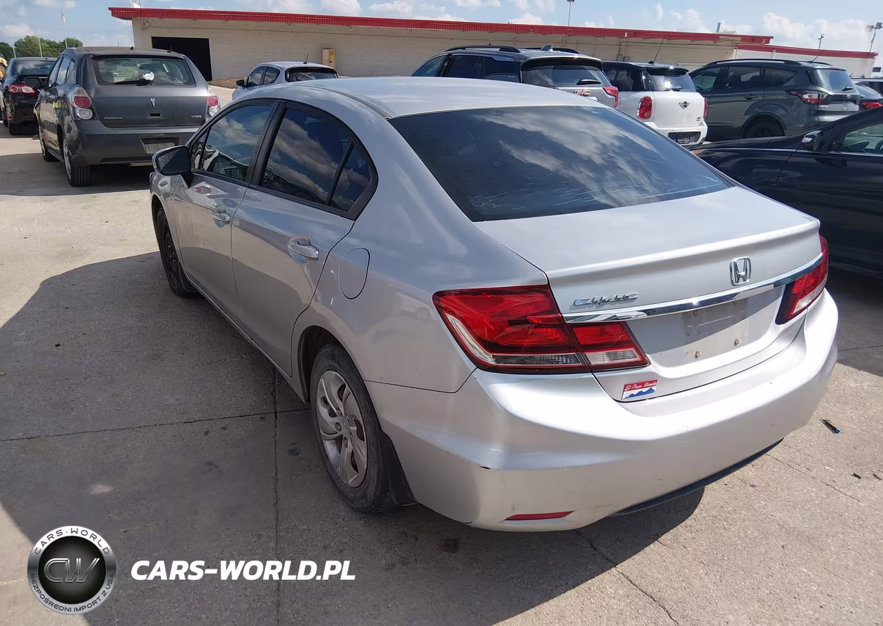 2014 Honda Civic Lx VIN:19XFB2F50EE036384 - 3