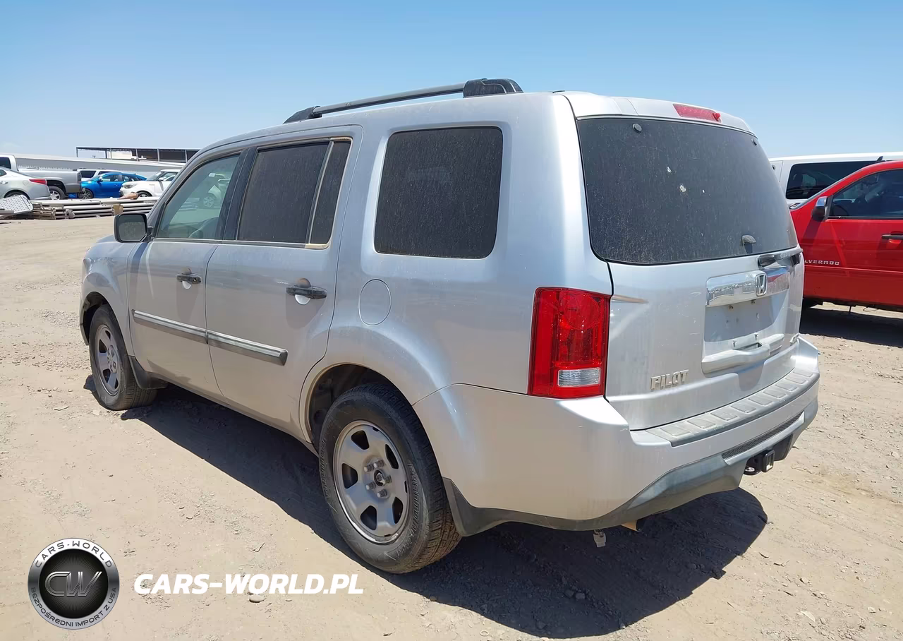 2014 Honda Pilot Lx VIN:5FNYF4H23EB033792 - 3