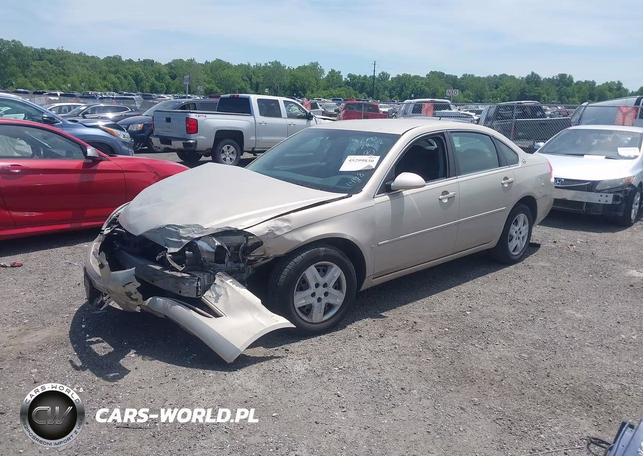 2008 Chevrolet Impala Ls VIN:2G1WB58N089149844 - 2
