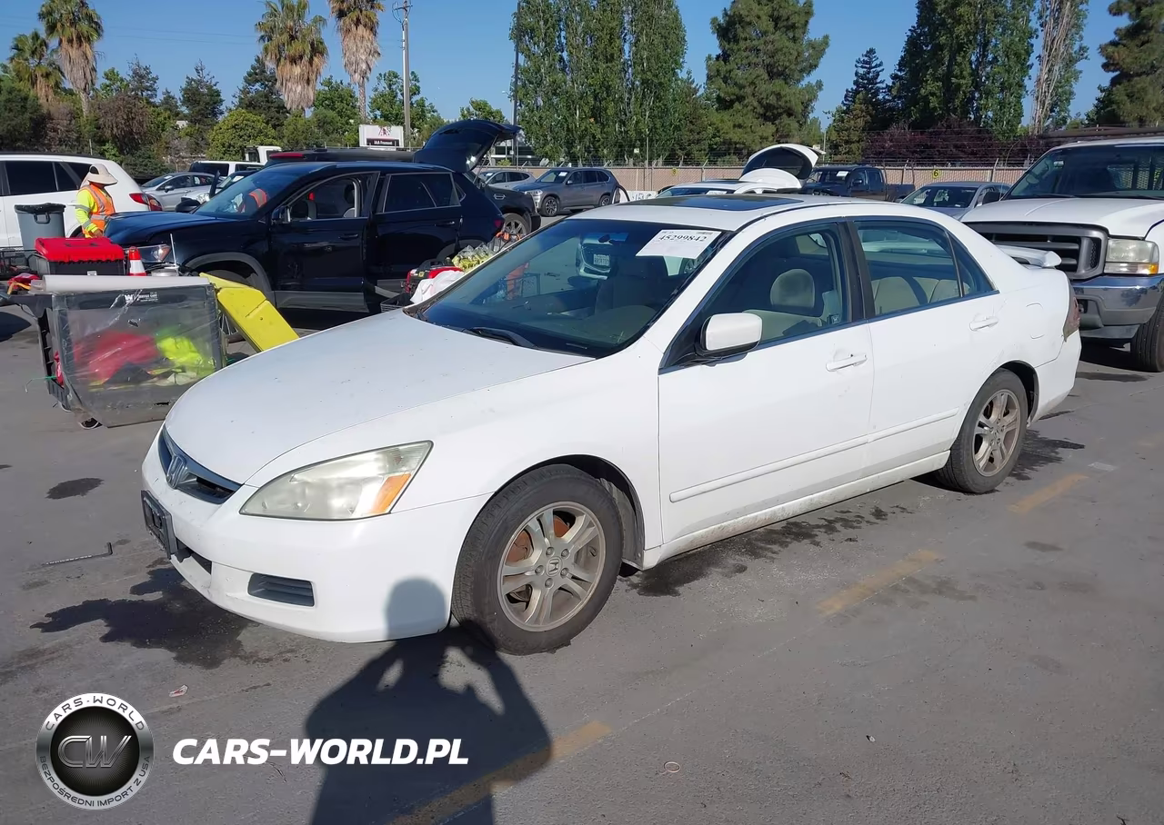 2007 Honda Accord 2.4 Ex VIN:1HGCM567X7A119926 - 2
