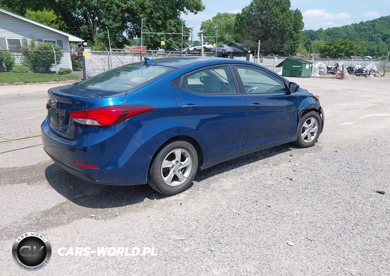 2015 Hyundai Elantra Se VIN:KMHDH4AE8FU329828 - 4