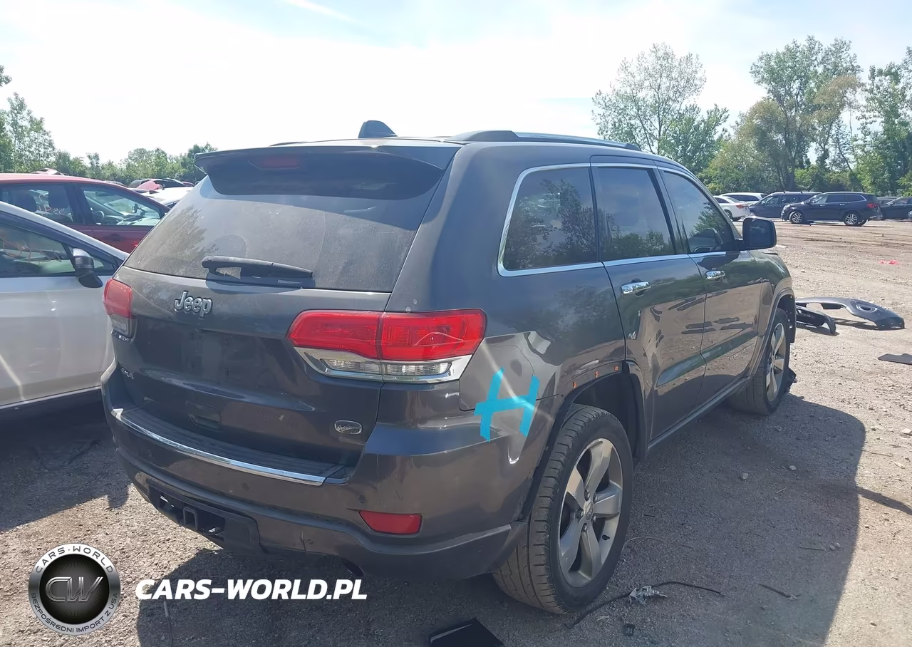 2014 Jeep Grand Cherokee Overland VIN:1C4RJFCG0EC247587 - 4