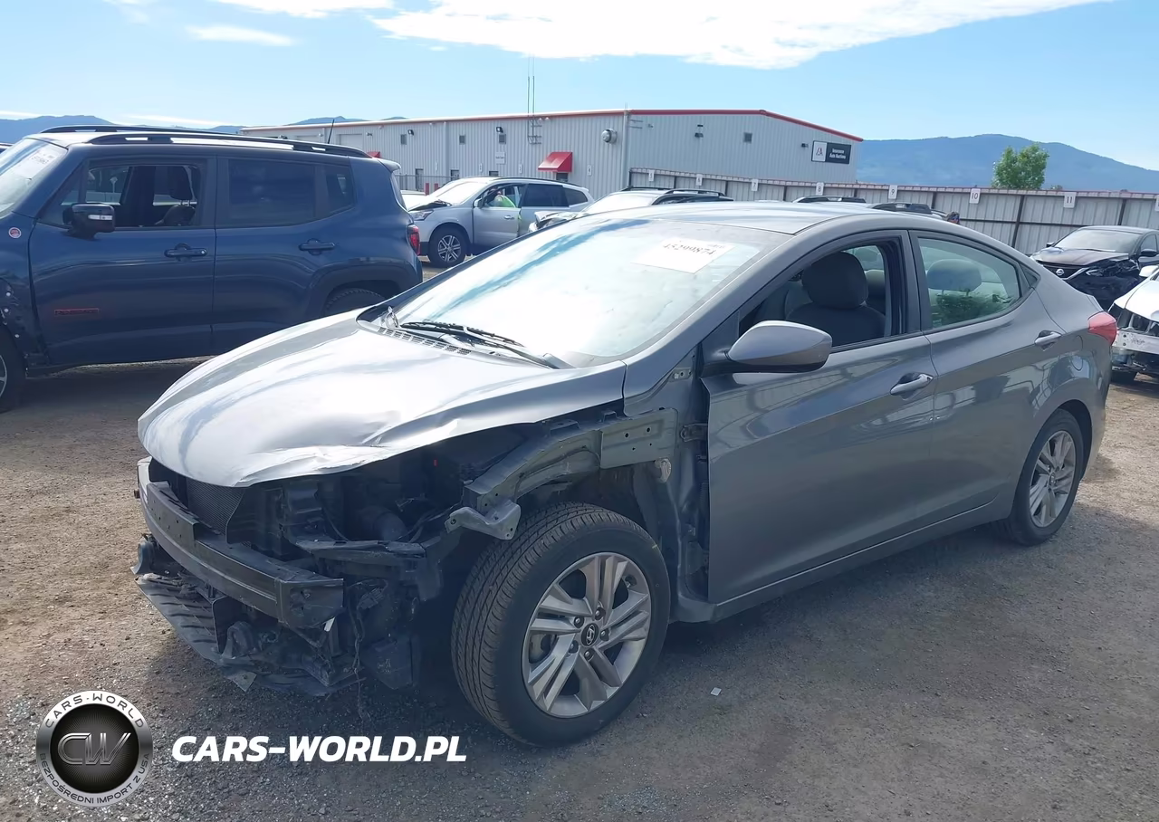 2013 Hyundai Elantra Gls VIN:5NPDH4AE0DH448128 - 2