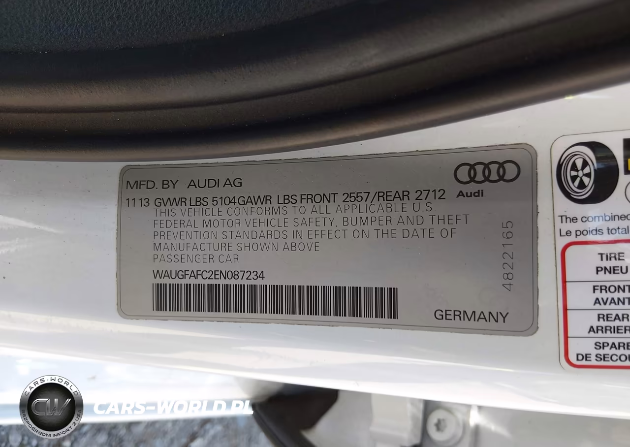 2014 Audi A6 2.0T Premium VIN:WAUGFAFC2EN087234 - 9