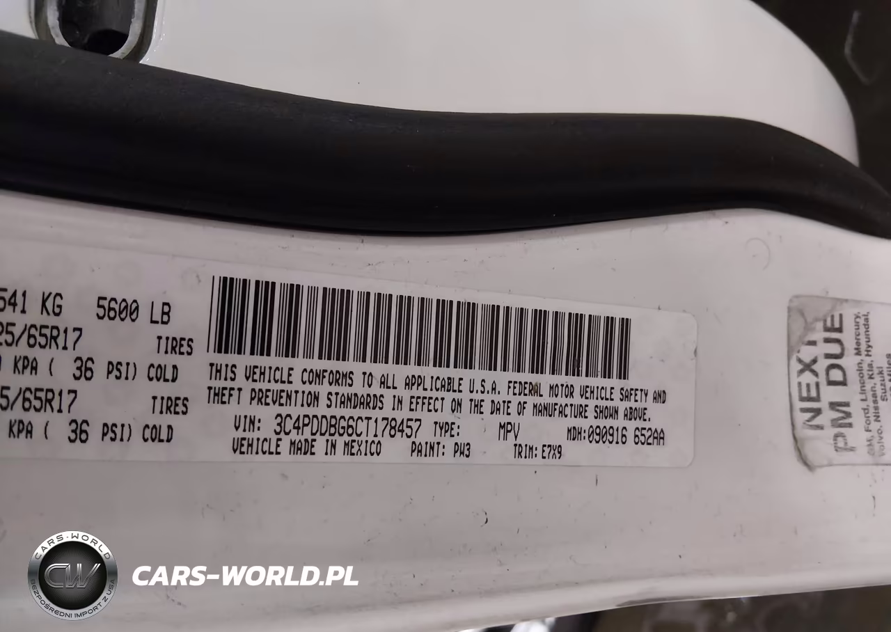 2012 Dodge Journey Sxt VIN:3C4PDDBG6CT178457 - 9