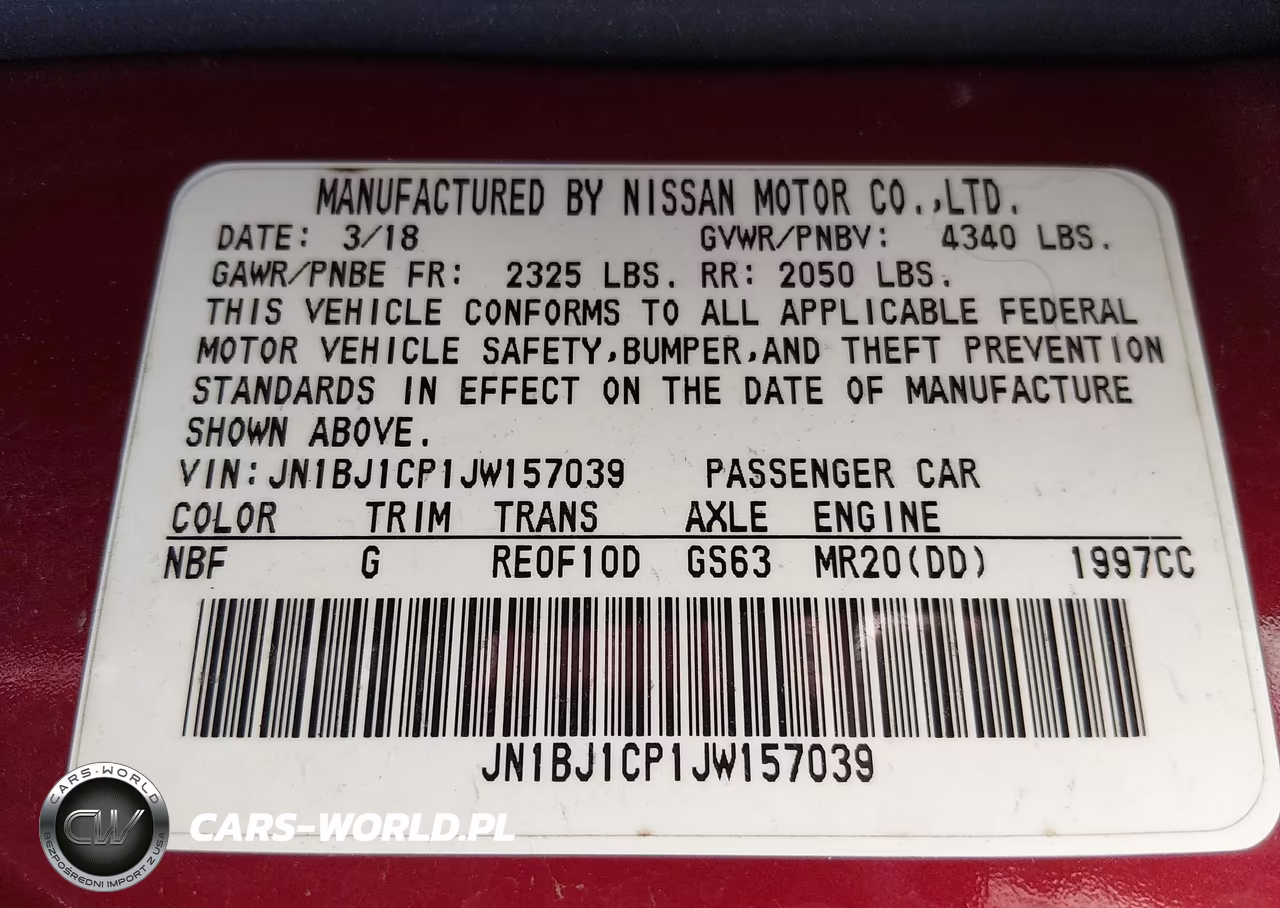 2018 Nissan Rogue Sport S VIN:JN1BJ1CP1JW157039 - 9