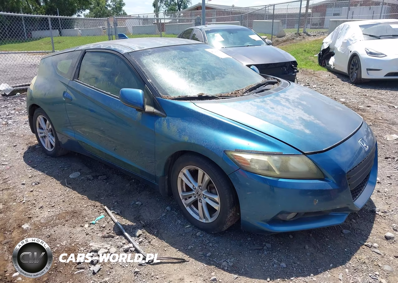 2011 Honda Cr-Z Ex VIN:JHMZF1C62BS007386 - 1