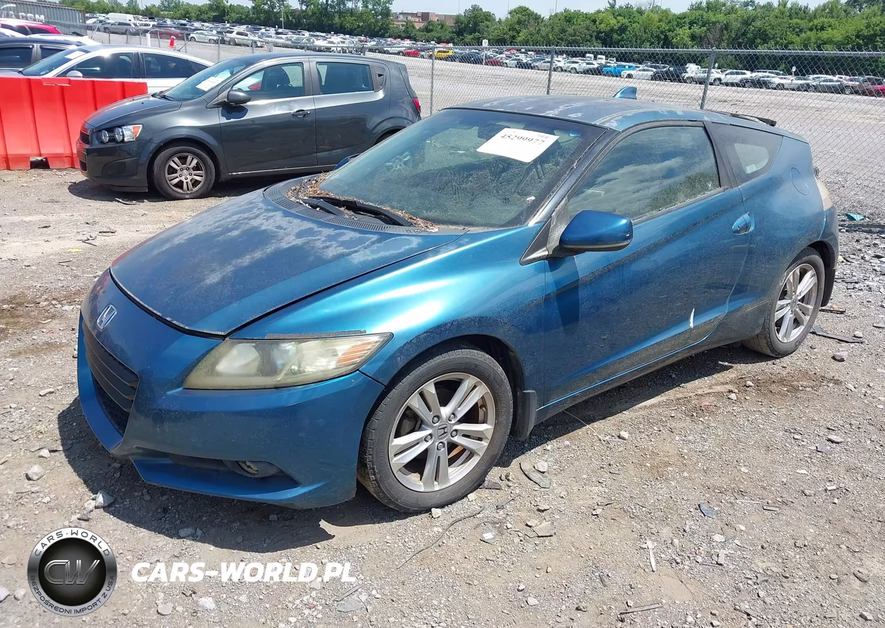 2011 Honda Cr-Z Ex VIN:JHMZF1C62BS007386 - 2