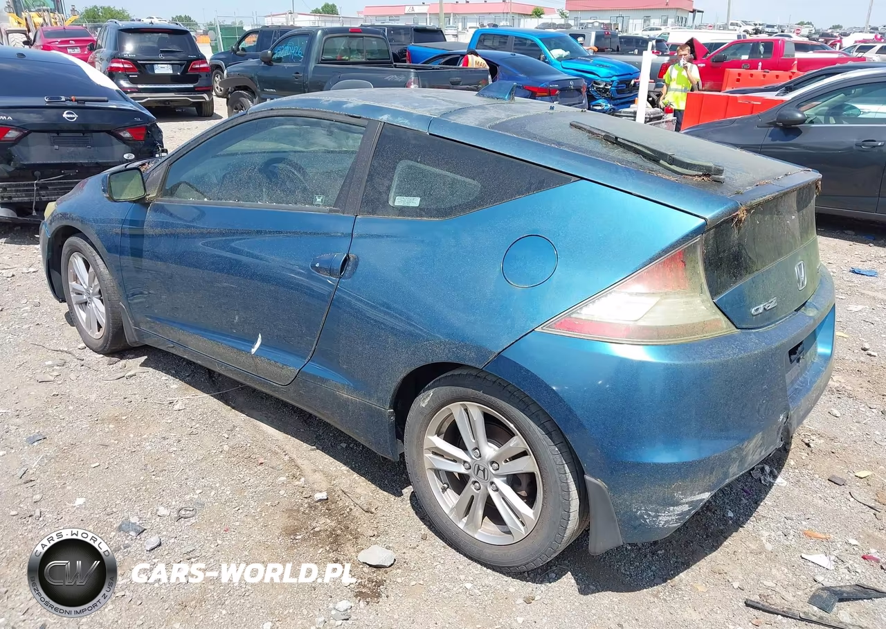2011 Honda Cr-Z Ex VIN:JHMZF1C62BS007386 - 3