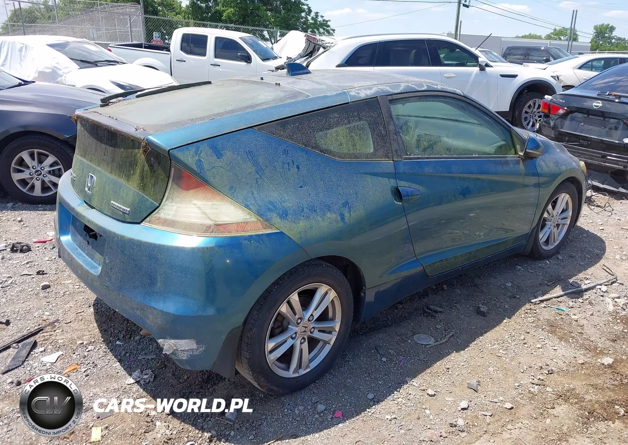 2011 Honda Cr-Z Ex VIN:JHMZF1C62BS007386 - 4