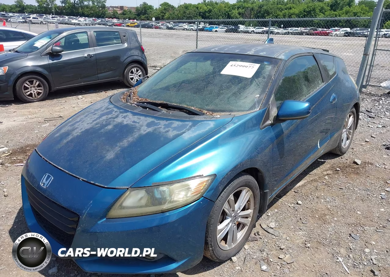 2011 Honda Cr-Z Ex VIN:JHMZF1C62BS007386 - 6