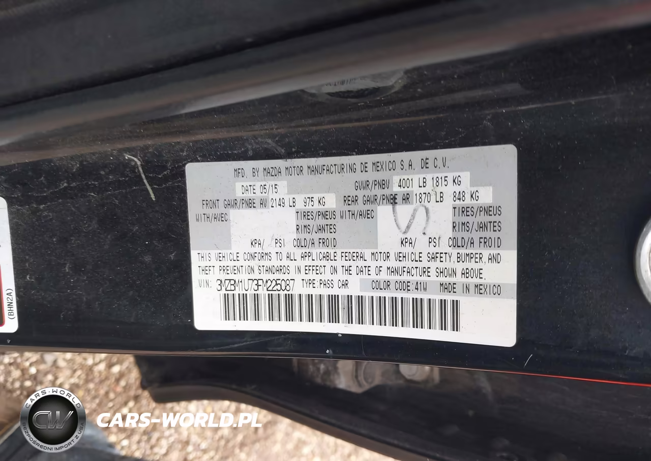 2015 Mazda Mazda3 I Sport VIN:3MZBM1U73FM225087 - 9