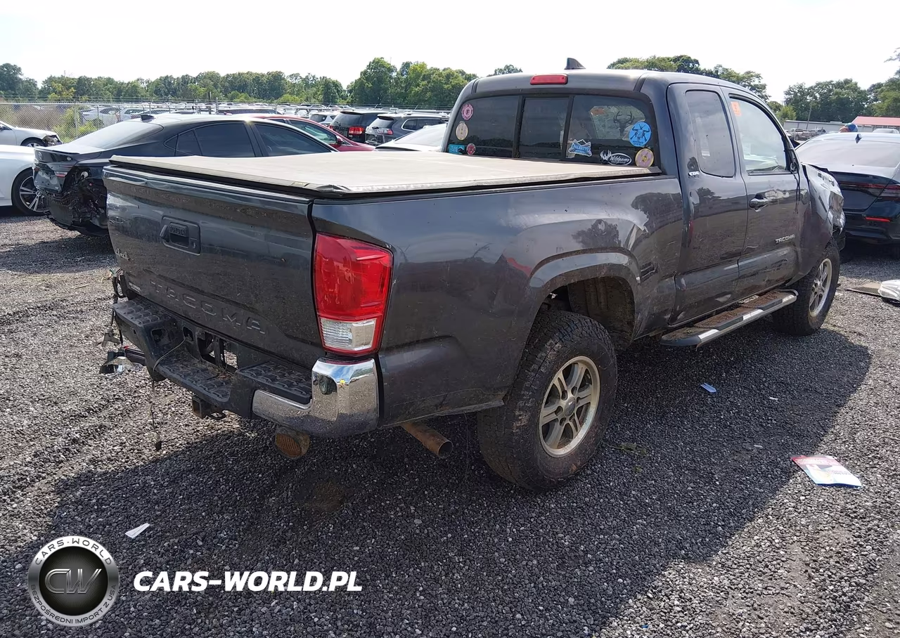 2016 Toyota Tacoma Sr5 VIN:5TFSX5ENXGX040304 - 4
