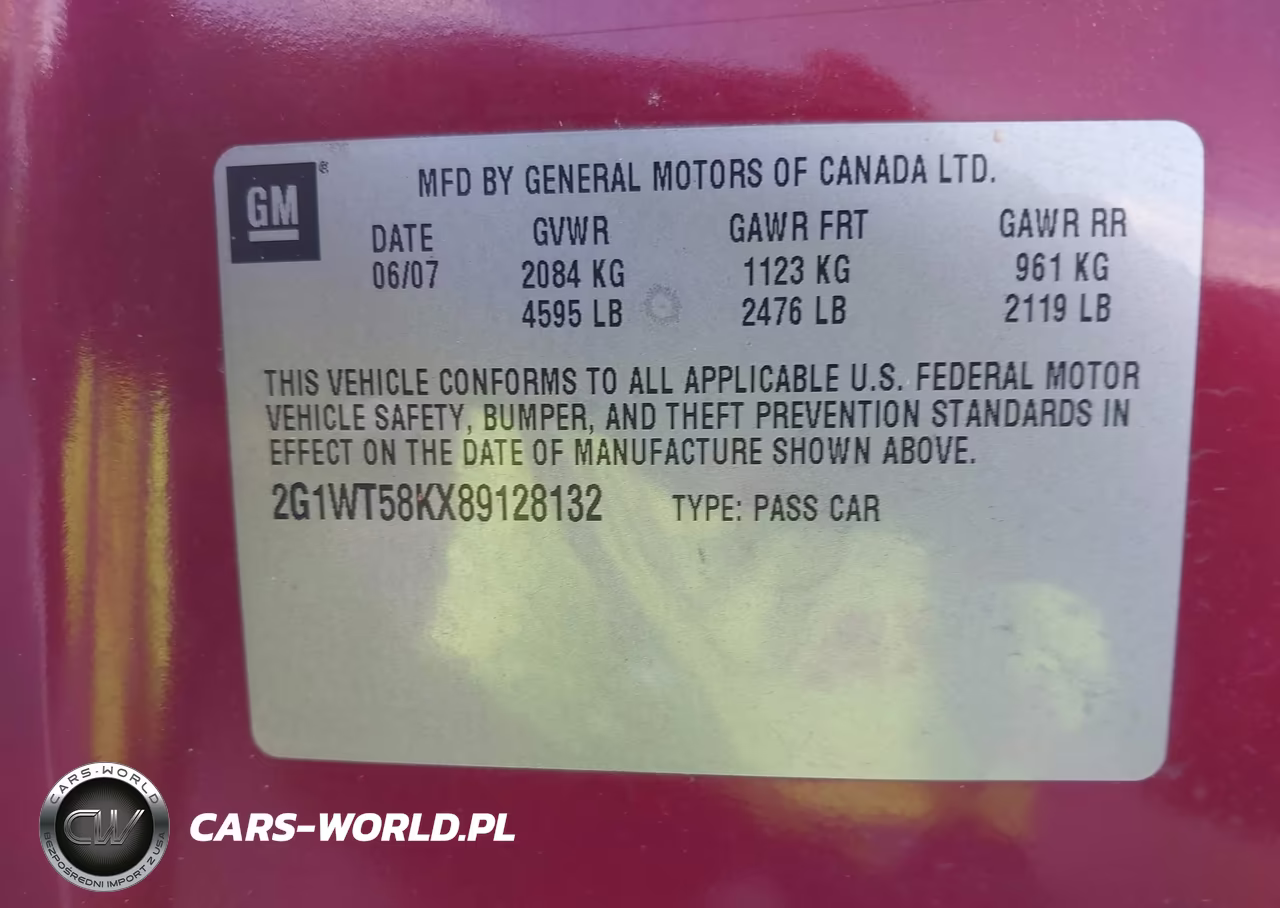 2008 Chevrolet Impala Lt VIN:2G1WT58KX89128132 - 9