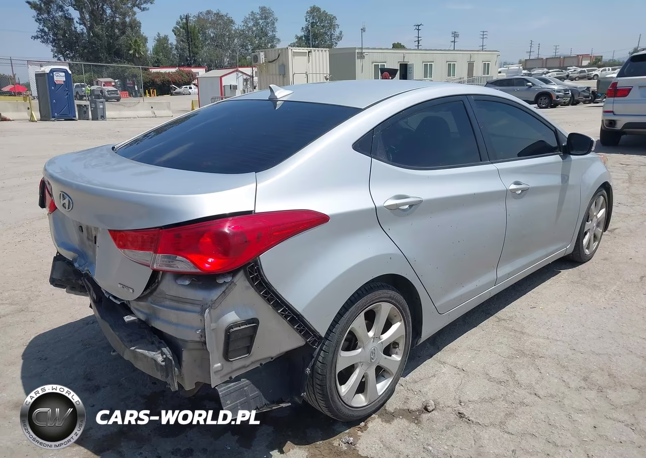 2011 Hyundai Elantra Limited VIN:5NPDH4AE2BH000891 - 4