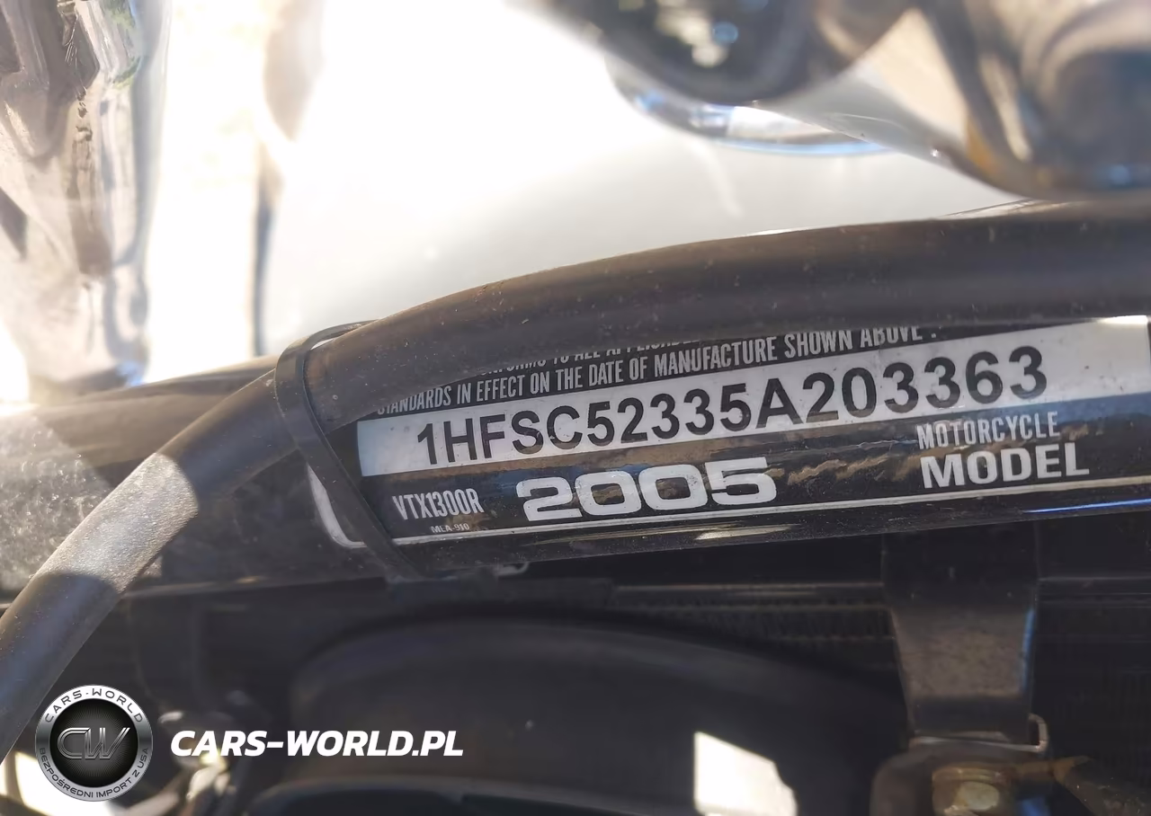2005 Honda Vtx1300 R VIN:1HFSC52335A203363 - 10