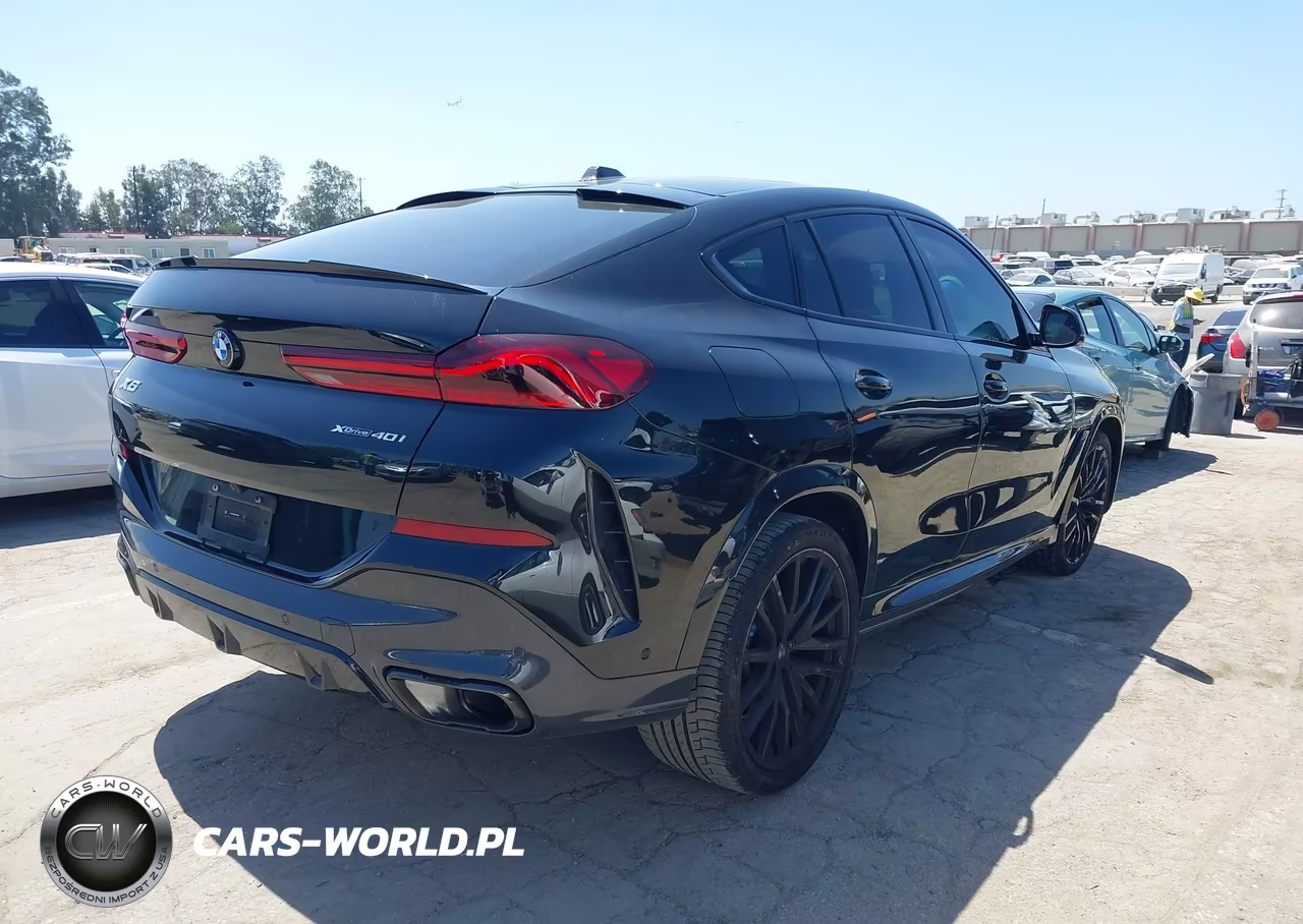 2025 BMW X6 xDrive40I VIN:5UX33EX01S9W32428 - 4