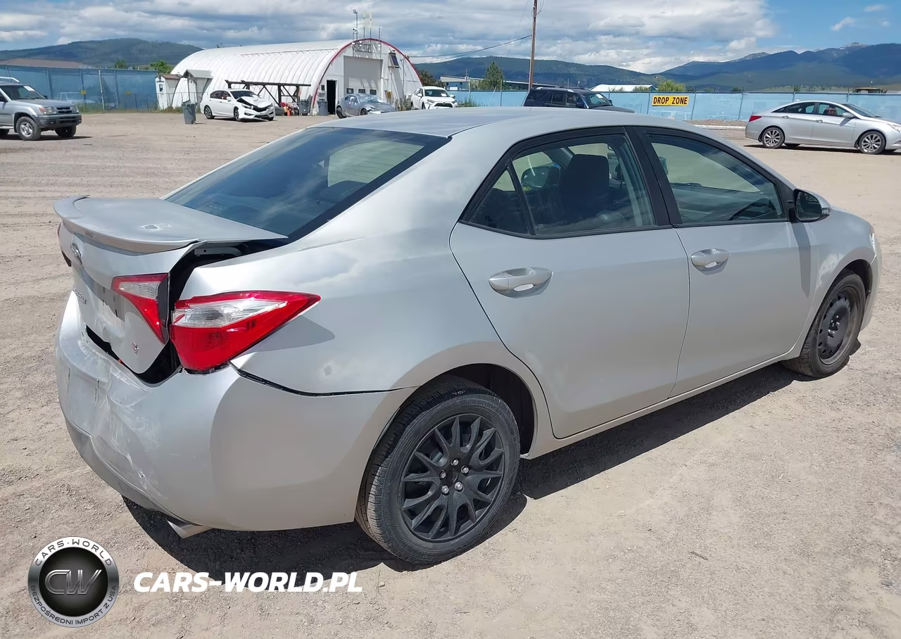 2014 Toyota Corolla S VIN:2T1BURHE7EC151223 - 4