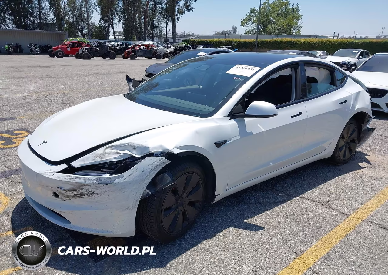 2024 Tesla Model 3 Long Range Dual Motor All-Wheel Drive-Rear-Wheel Drive VIN:5YJ3E1EA7RF786206 - 2