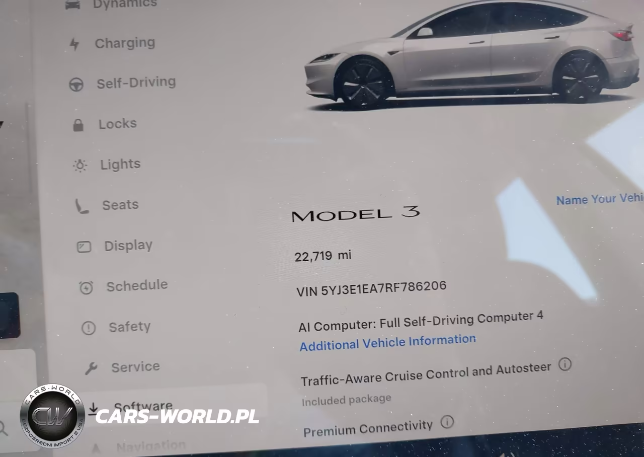 2024 Tesla Model 3 Long Range Dual Motor All-Wheel Drive-Rear-Wheel Drive VIN:5YJ3E1EA7RF786206 - 7