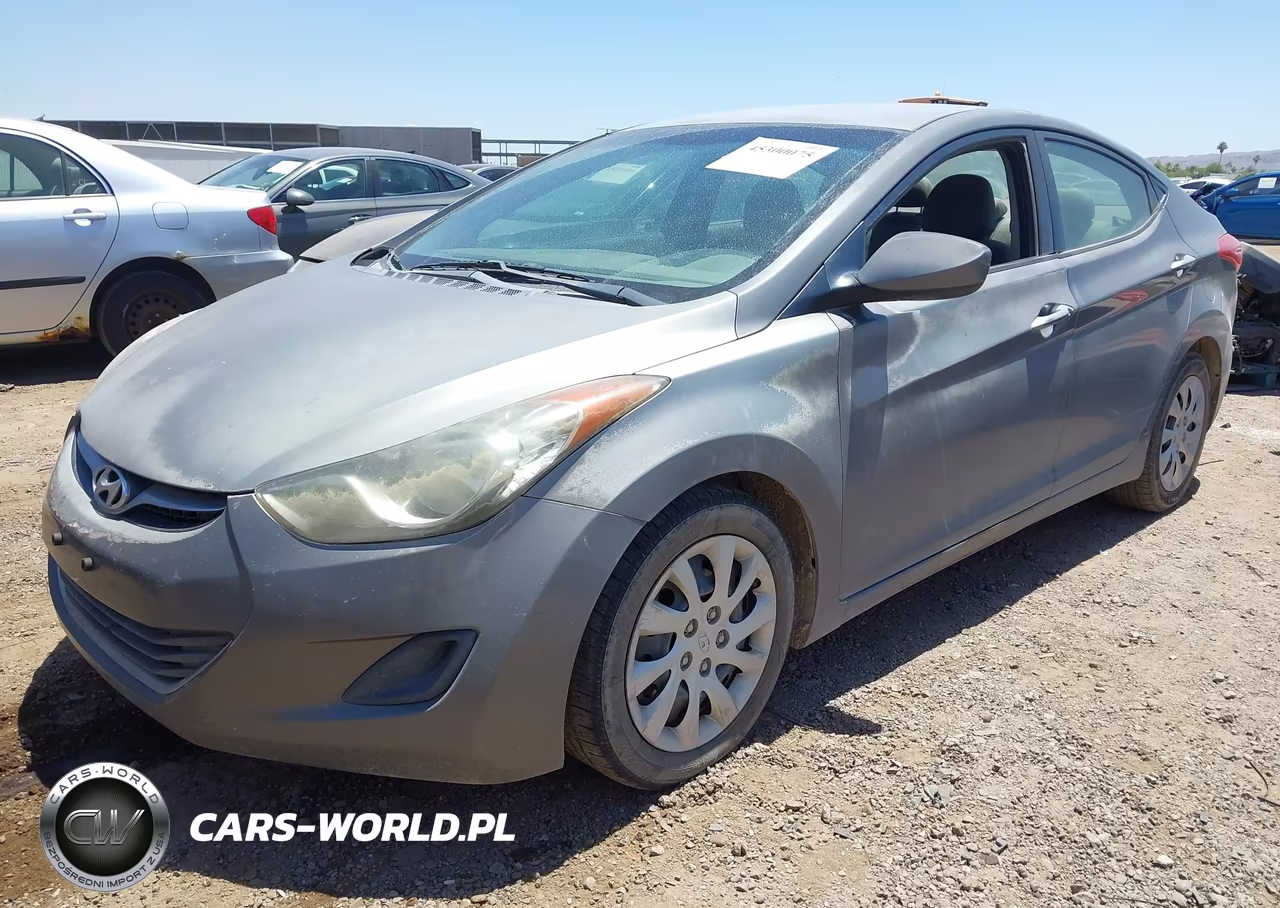 2013 Hyundai Elantra Gls VIN:5NPDH4AE4DH193922 - 2