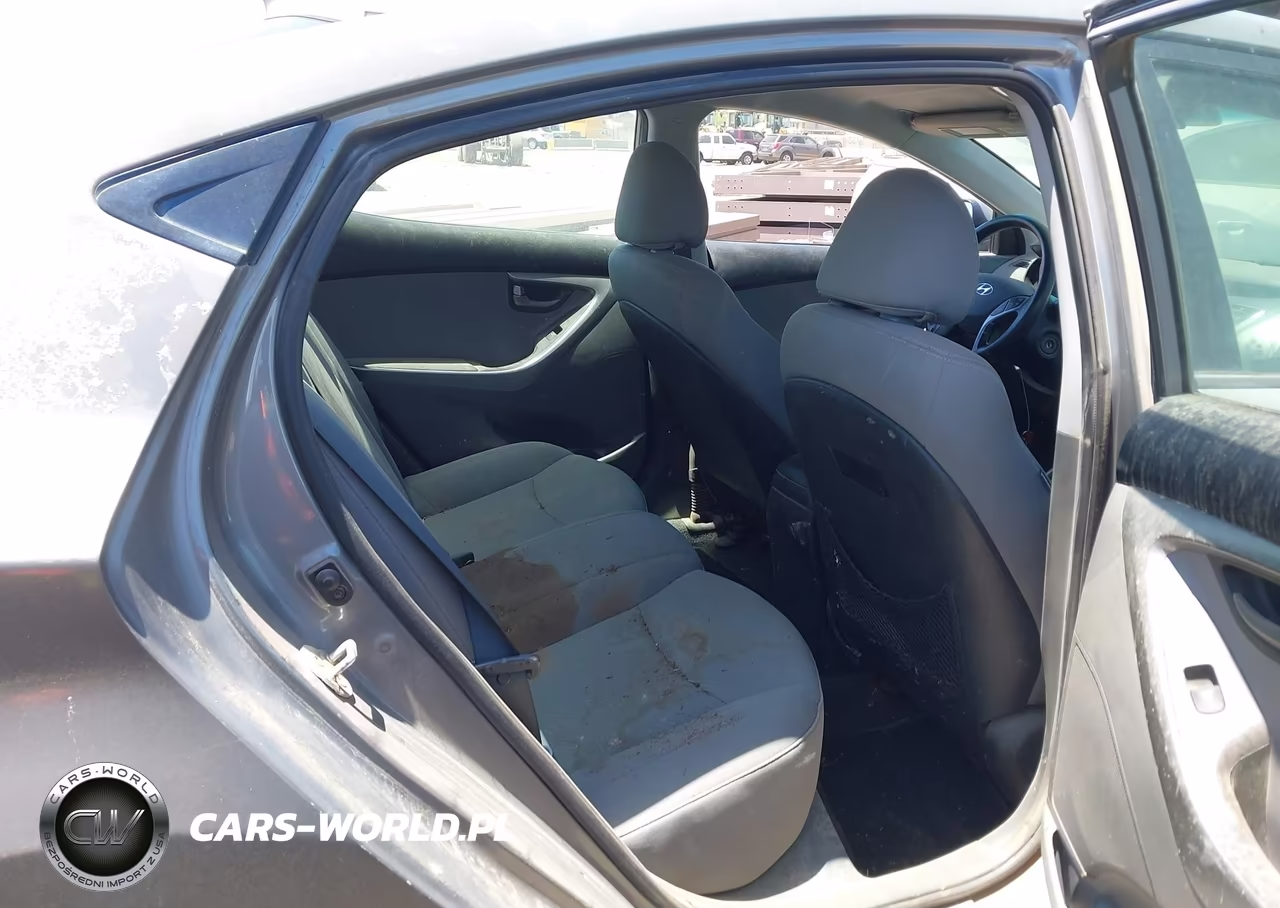 2013 Hyundai Elantra Gls VIN:5NPDH4AE4DH193922 - 8