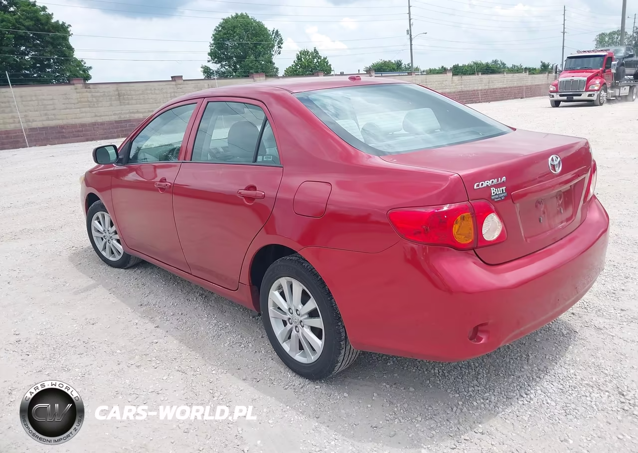 2009 Toyota Corolla Le VIN:2T1BU40E69C043048 - 3