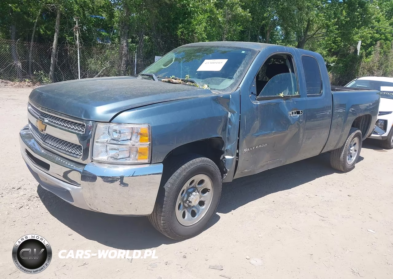 2013 Chevrolet Silverado 1500 Work Truck VIN:1GCRCPEX1DZ175985 - 2