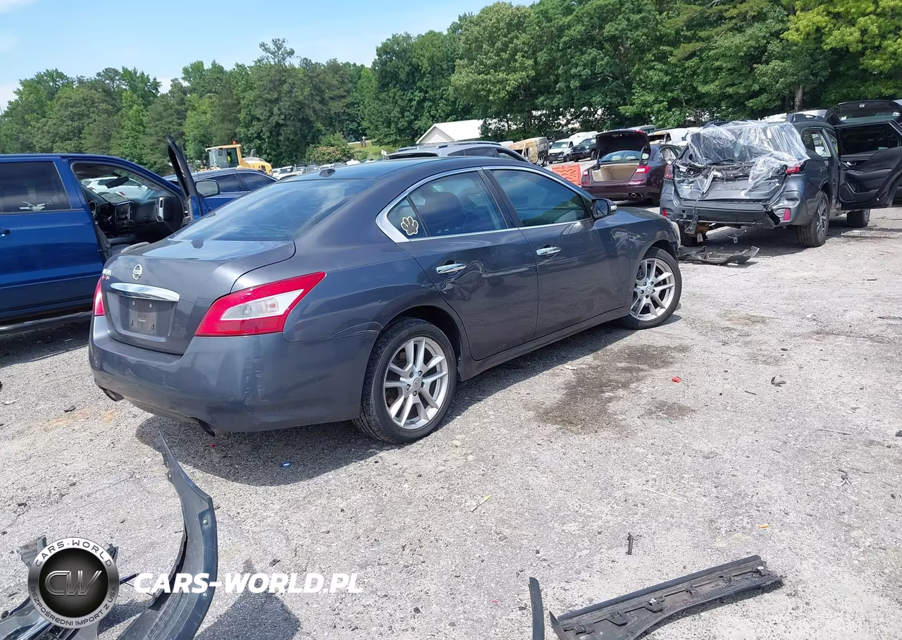 2009 Nissan Maxima 3.5 Sv VIN:1N4AA51E19C805628 - 4