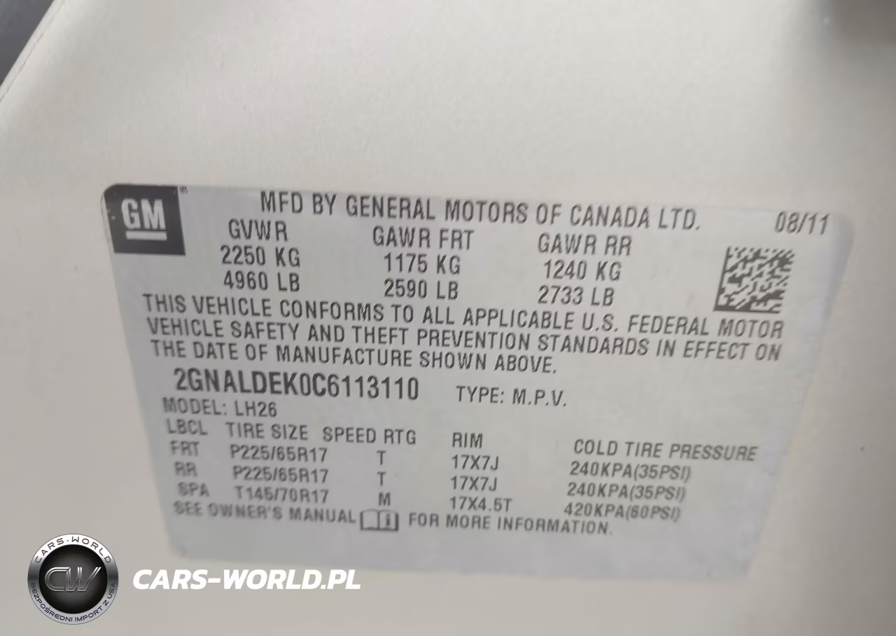 2012 Chevrolet Equinox 1Lt VIN:2GNALDEK0C6113110 - 9