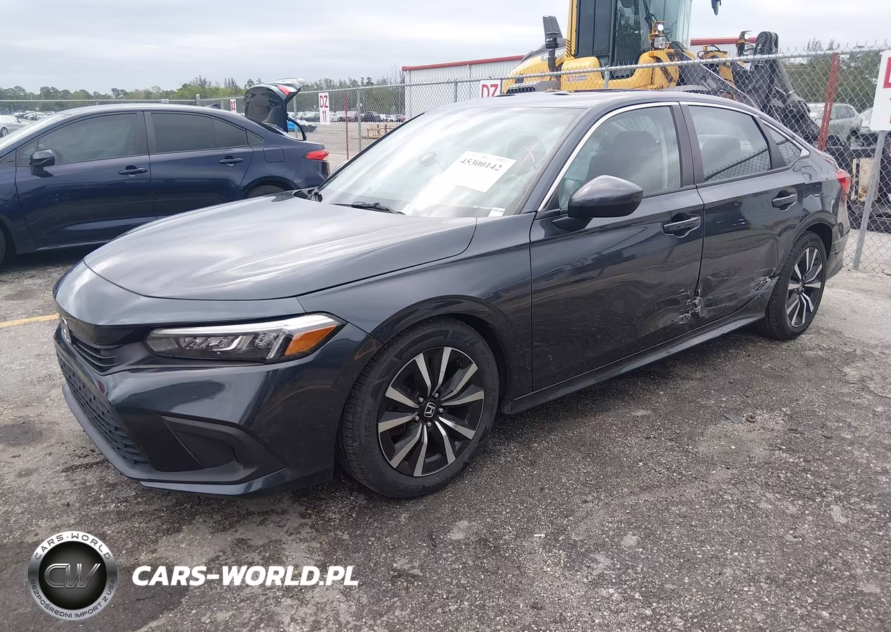 2022 Honda Civic Ex VIN:2HGFE1F7XNH323109 - 2