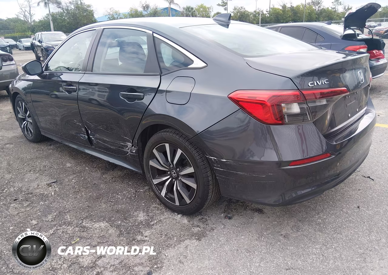 2022 Honda Civic Ex VIN:2HGFE1F7XNH323109 - 3