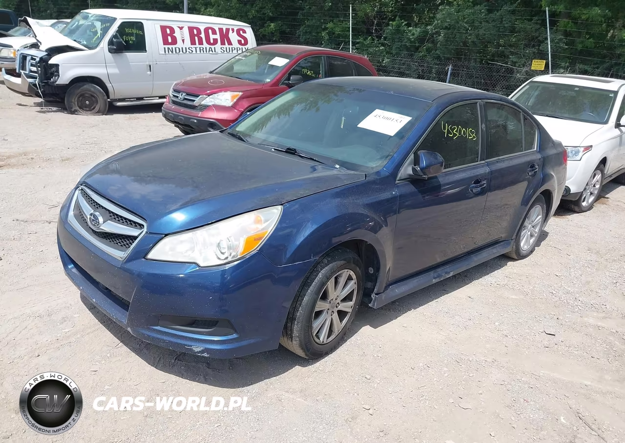 2011 Subaru Legacy 2.5I Premium VIN:4S3BMCG66B3238445 - 2