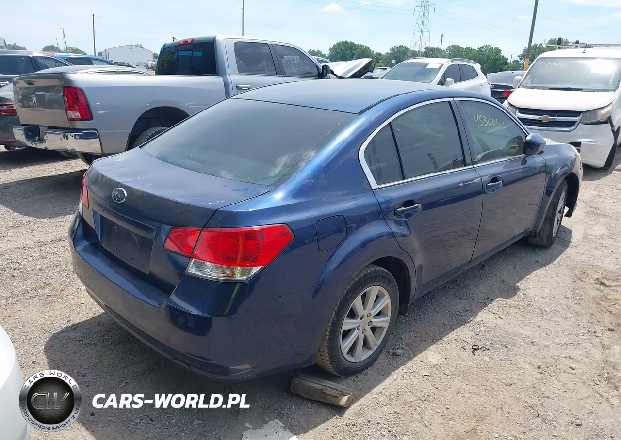 2011 Subaru Legacy 2.5I Premium VIN:4S3BMCG66B3238445 - 4