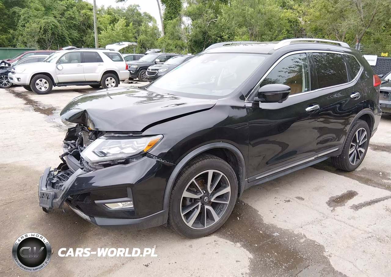 2017 Nissan Rogue Sl VIN:JN8AT2MVXHW024347 - 2