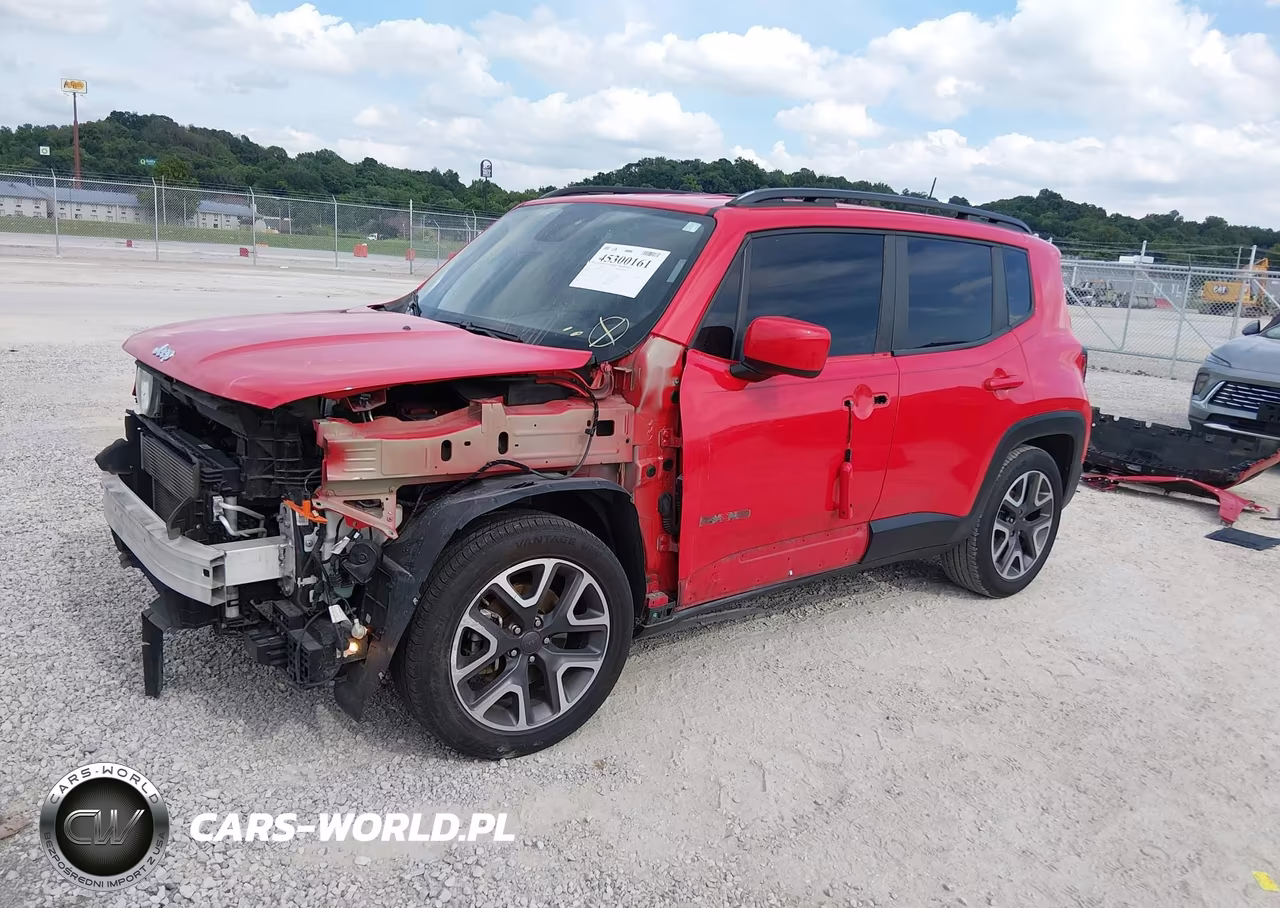 2018 Jeep Renegade Latitude Fwd VIN:ZACCJABB7JPH75244 - 2