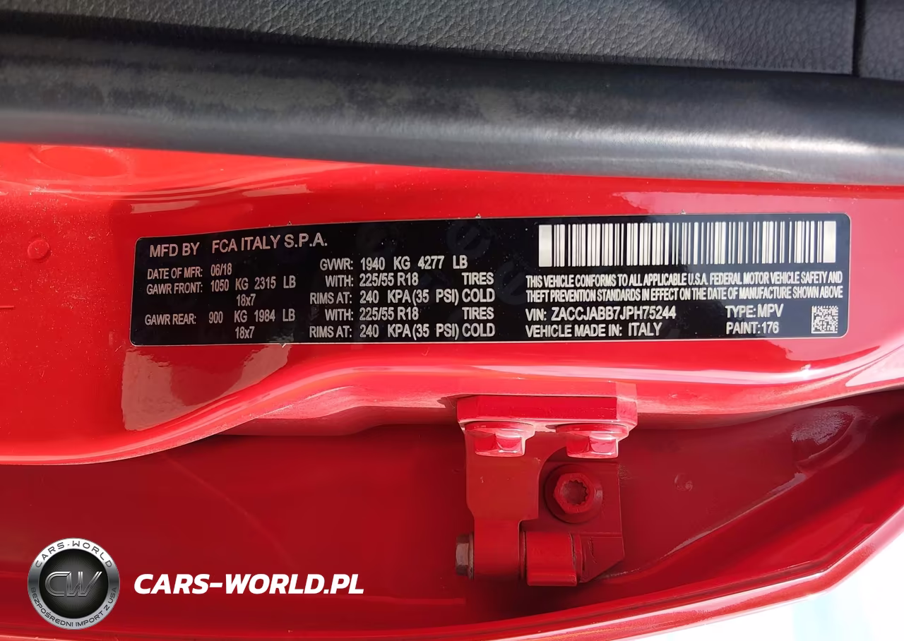 2018 Jeep Renegade Latitude Fwd VIN:ZACCJABB7JPH75244 - 9