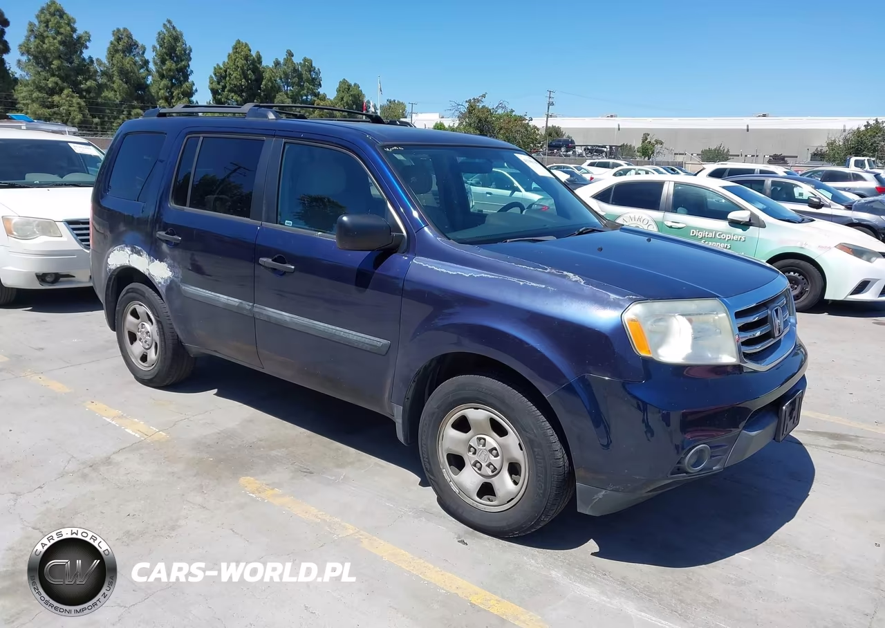 2013 Honda Pilot Lx – zdjęcie 1 z 16
